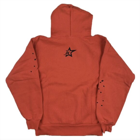 Sp5der P*NK V2 Hoodie Sweatshirt Red | Spider Worldwide - Picture 2 of 4